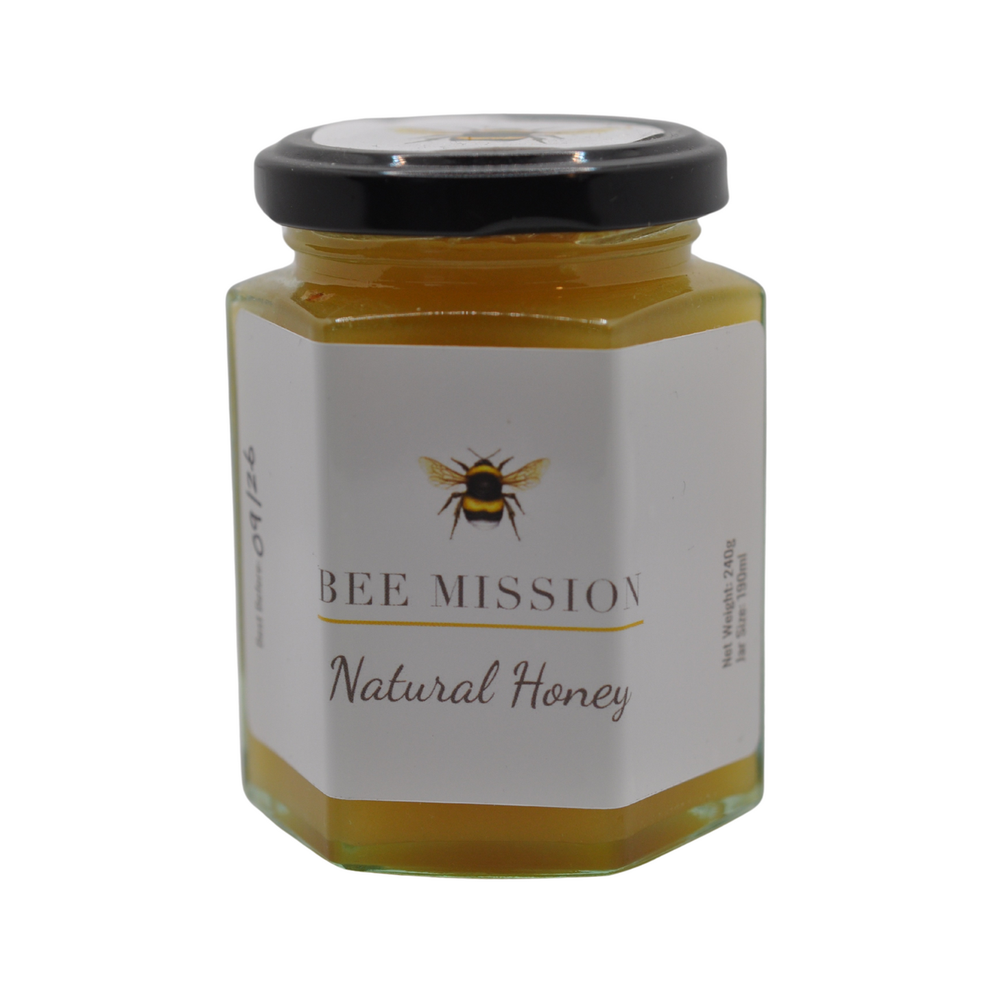 190ml Pure Natural Raw Honey
